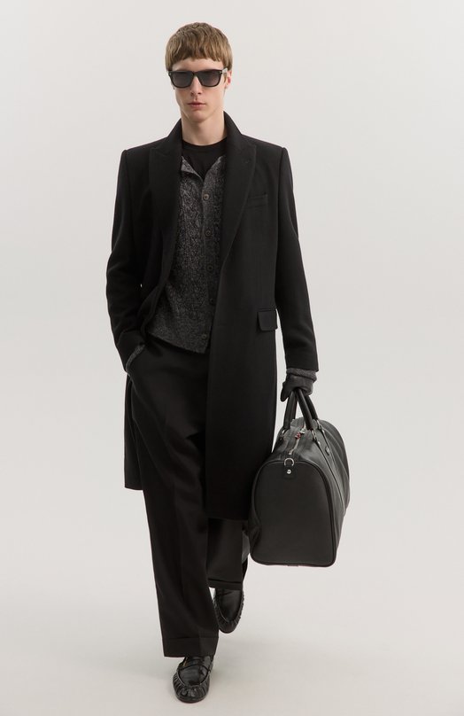 Шерстяные брюки Jil Sander J22KA0230-J40249 Чёрный  J22KA0230-J40249 Фото 6