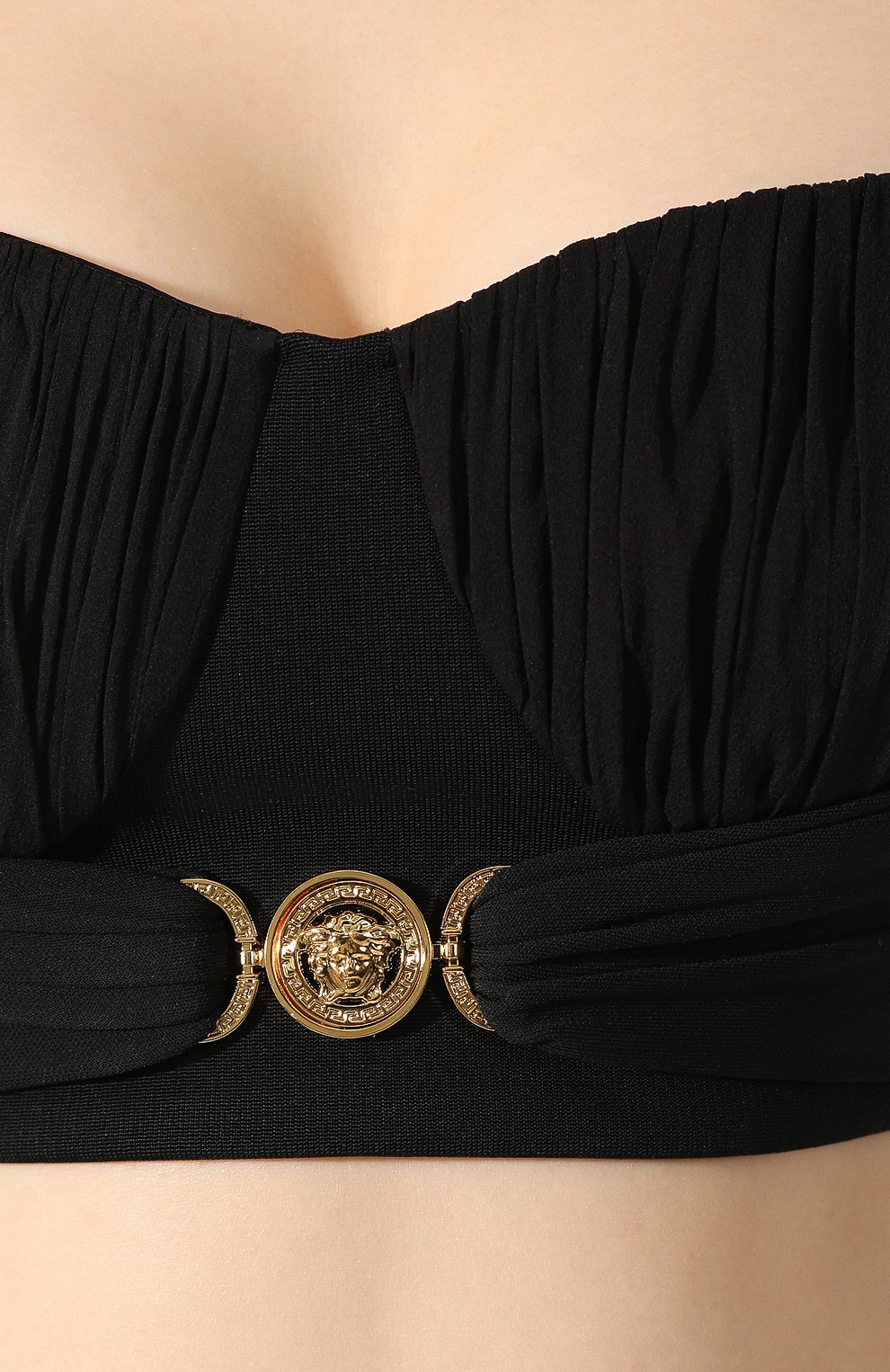 Топ VERSACE черного цвета по цене 69950 руб., арт. A85638/A216694, фото 5 Топ VERSACE, арт. A85638/A216694, фото 5