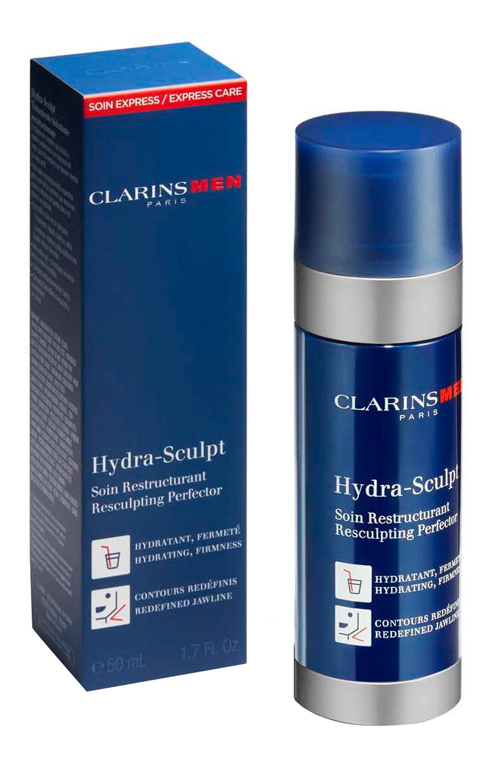 Увлажняющий крем-гель, моделирующий контур лица men hydra-sculpt (50ml) CLARINS, арт. 80081664, фото 3