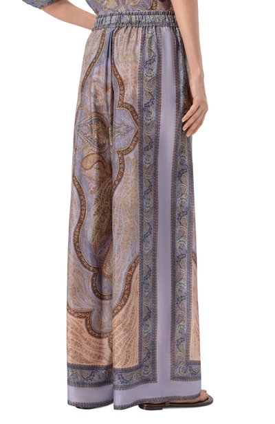 Шелковые брюки ZIMMERMANN, арт. 5580PRS262, фото 4