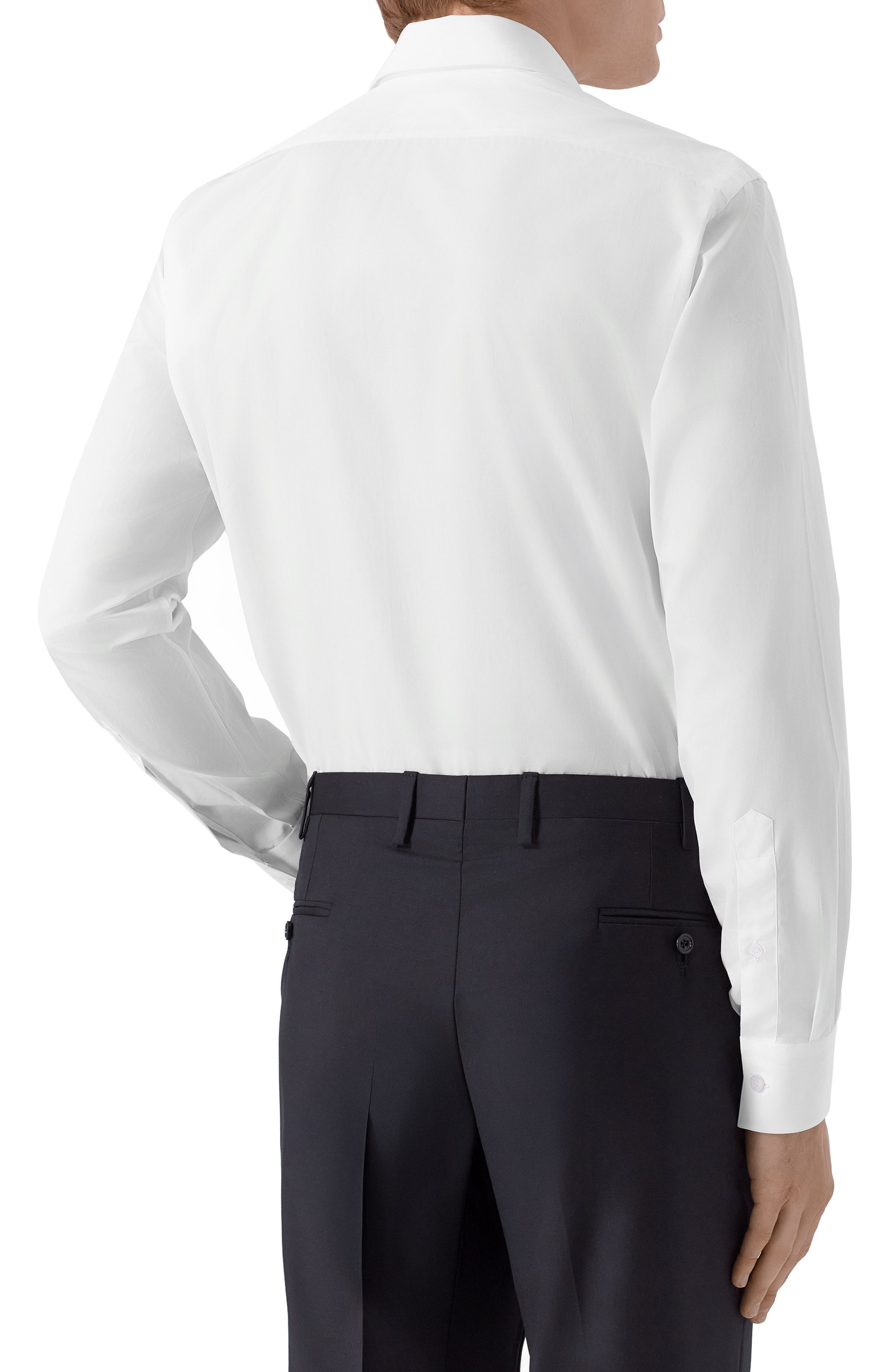 Хлопковая сорочка MVST, арт. M0RBIDA/ALBERT0/SQUARED/1867-SEA ISLAND C0TT0N, фото 4