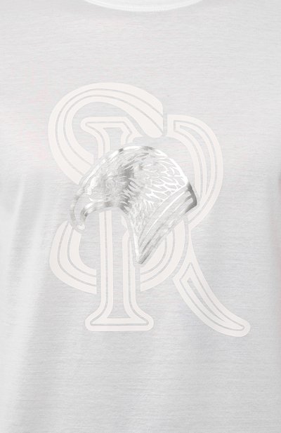 Хлопковая футболка STEFANO RICCI, арт. MNH4102960/TE0001, фото 5