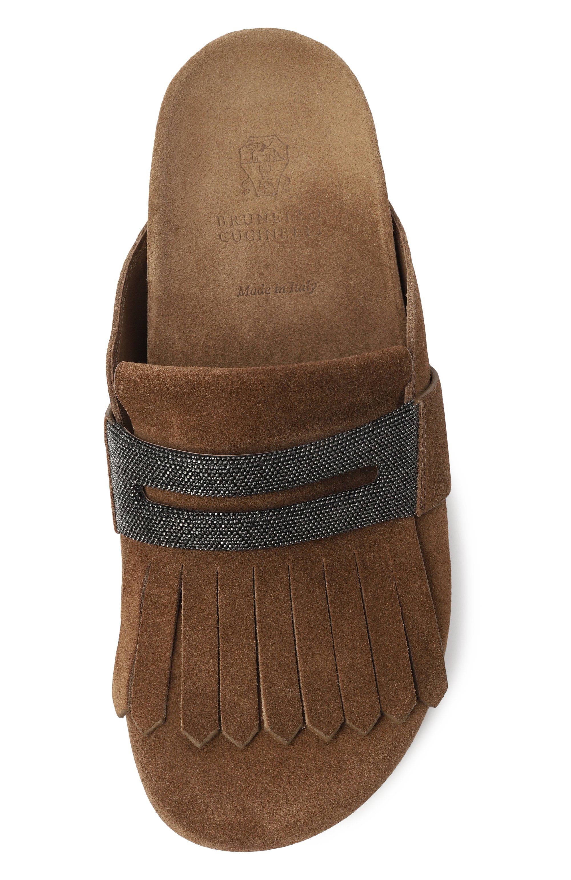 Замшевые сабо BRUNELLO CUCINELLI, арт. MZSFG2877, фото 6
