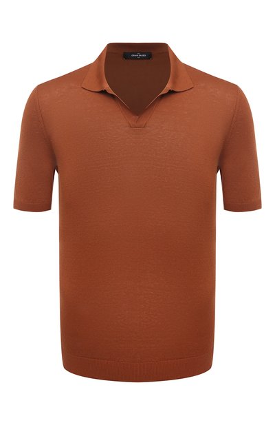 Мужская шелковое поло GRAN SASSO, арт. 43129/23503