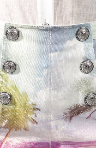 Джинсовые шорты BALMAIN, арт. RF15328/I035, фото 5
