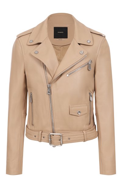 Женская кожаная куртка PINKO, арт. 103897/A21L