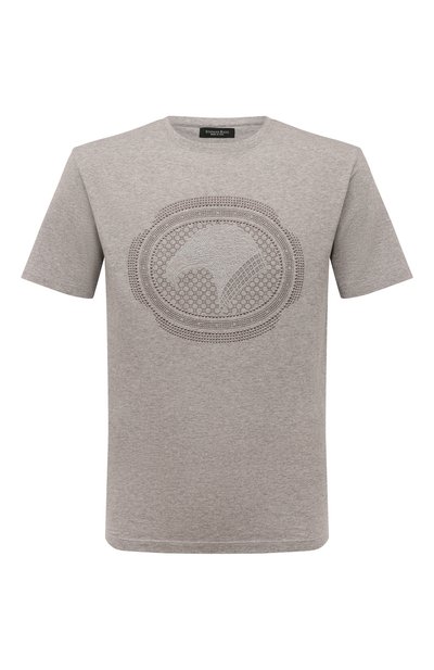 Мужская хлопковая футболка STEFANO RICCI, арт. MNH3102150/803C0