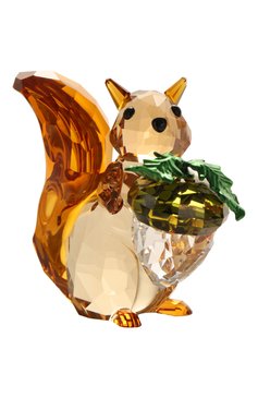 Фигурка idyllia squirrel and acorn SWAROVSKI светло-коричневого цвета, арт. 5683617 | Фото 1 (Региональные ограничения белый список (Axapta Mercury): Не проставлено; Нос: Не проставлено; Ограничения доставки: fragile-2)