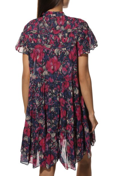 Хлопковое платье ISABEL MARANT ETOILE разноцветного цвета по цене 46550 руб., арт. R01518-22P033E/LANIKAYE, фото 4 Хлопковое платье ISABEL MARANT ETOILE, арт. R01518-22P033E/LANIKAYE, фото 4