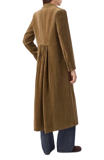 Пальто из хлопка и льна UMA WANG, арт. A0 M UP8011, фото 4