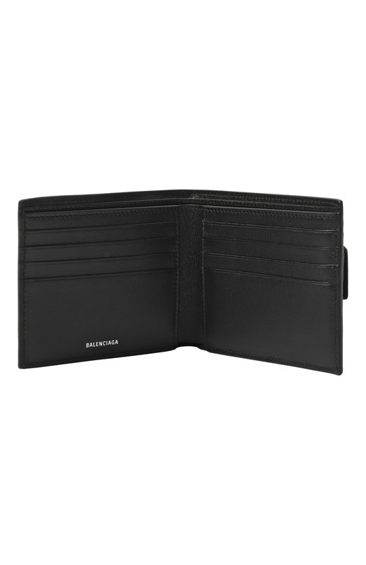 Кожаное портмоне Balenciaga 801837/2AA9Z Чёрный  801837/2AA9Z Фото 3