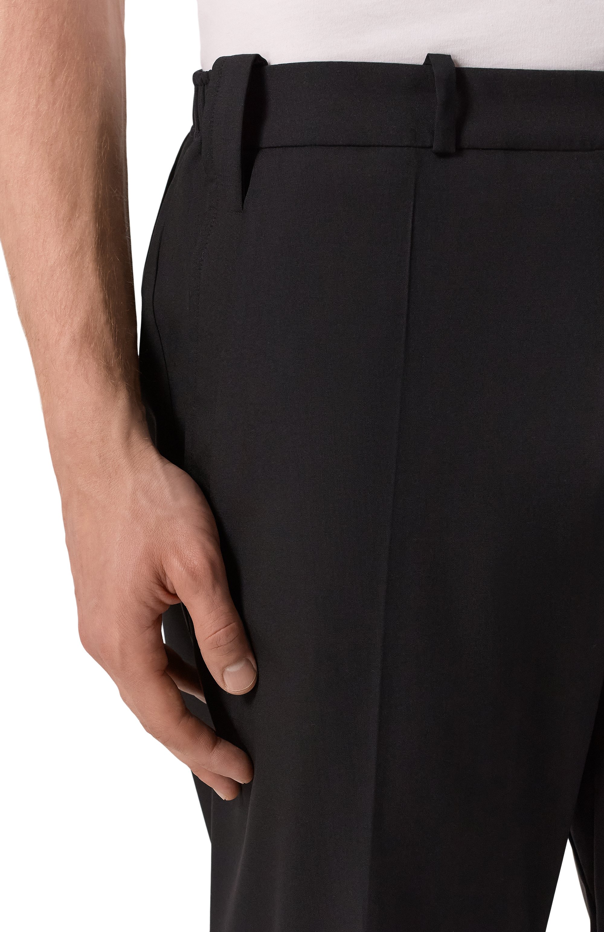 Шерстяные брюки KITON, арт. UPKN088K0248H05, фото 5