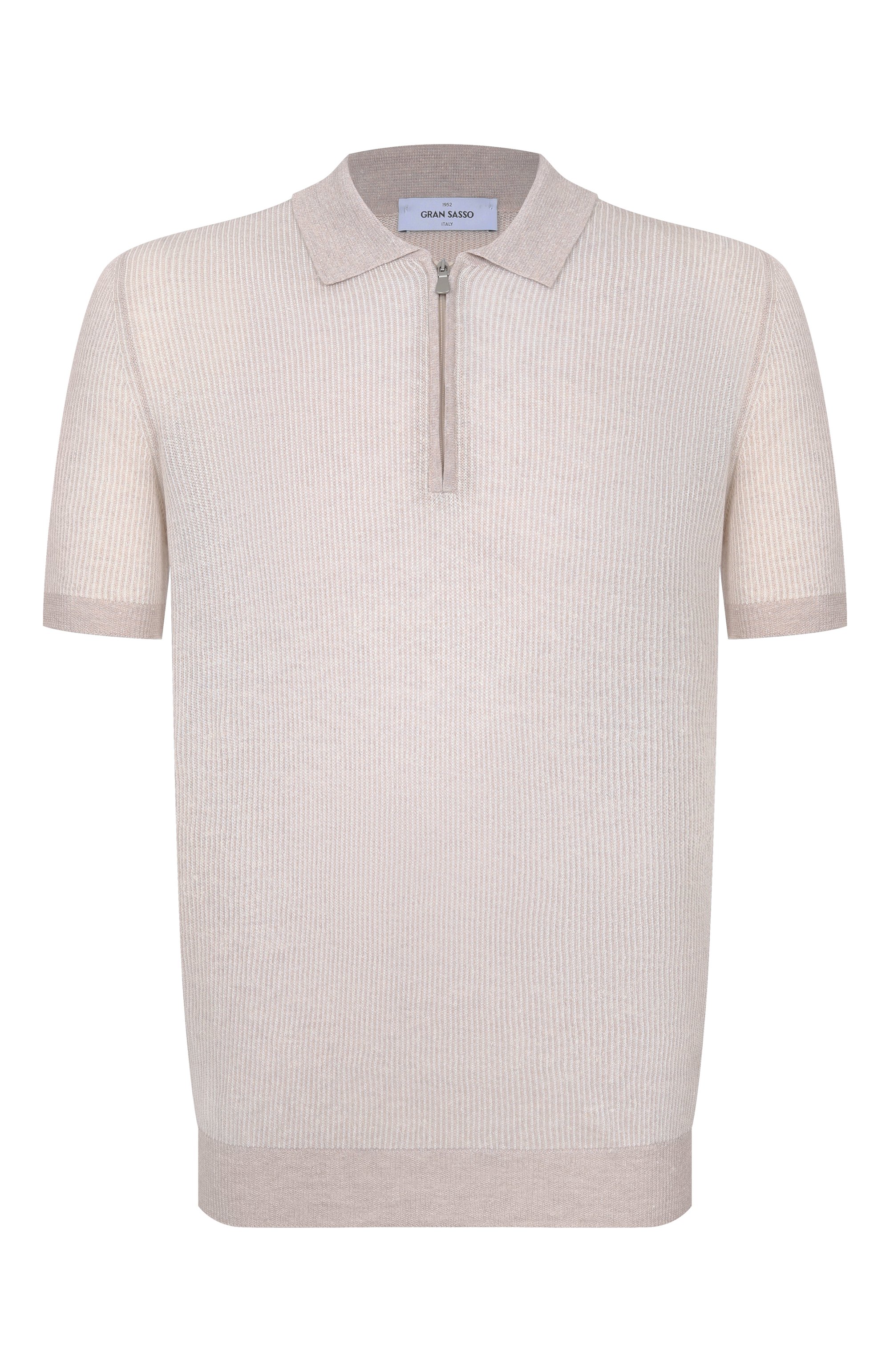 Поло изо льна и хлопка GRAN SASSO, арт. 57172/18647, фото 1