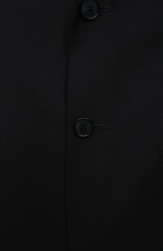 Детский шерстяной пиджак DAL LAGO темно-синего цвета, арт. N004/1011/4-6 | Фото 3 (Материал внешний: Шерсть; Рукава: Длинные; Мальчики-школьная форма: Пиджаки; Материал сплава: Проставлено; Драгоценные камни: Проставлено; Материал подклада: Вискоза; Кросс-КТ: пиджак; Ростовка одежда: 4 года | 104 см, 5 лет | 110 см, 6 лет | 116 см)