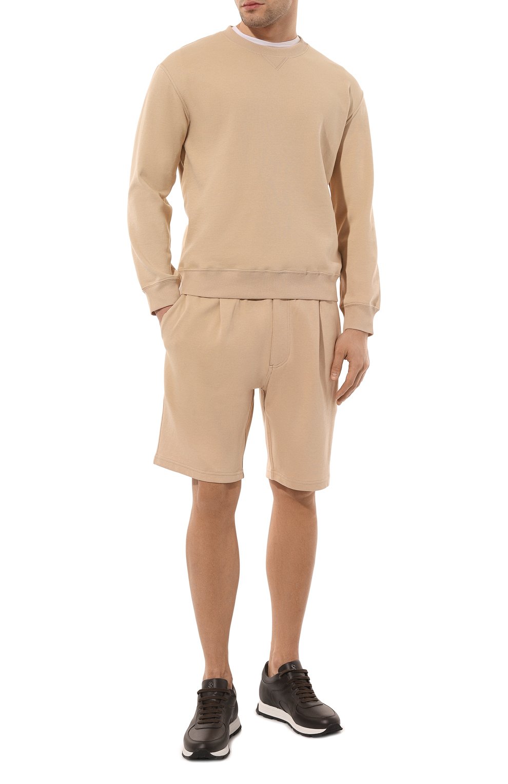 Хлопковые шорты BRUNELLO CUCINELLI, арт. M0T353275G, фото 2