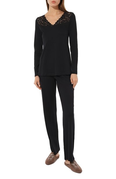 Хлопковая пижама HANRO, арт. 077932., фото 2