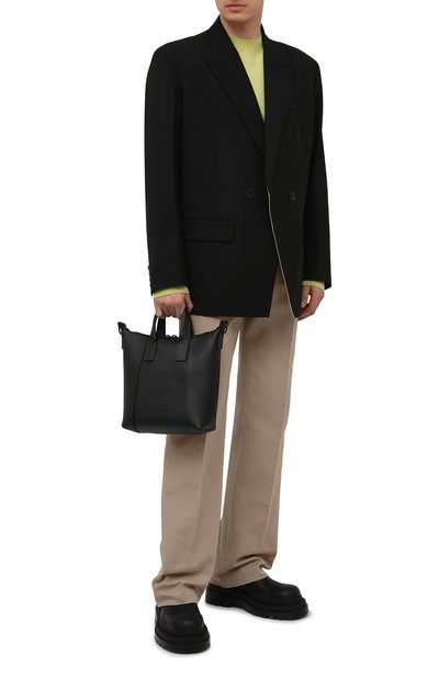 Кожаная сумка-тоут hourglass BALENCIAGA, арт. 644718/15Y37, фото 2