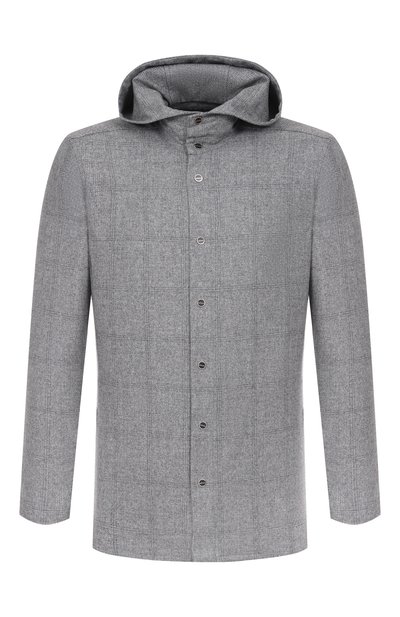 Мужская шерстяная рубашка KITON, арт. UMCPETEK0127G02