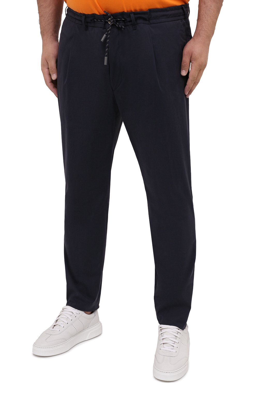 Хлопковые брюки EDUARD DRESSLER, арт. 150138/51W09, фото 3