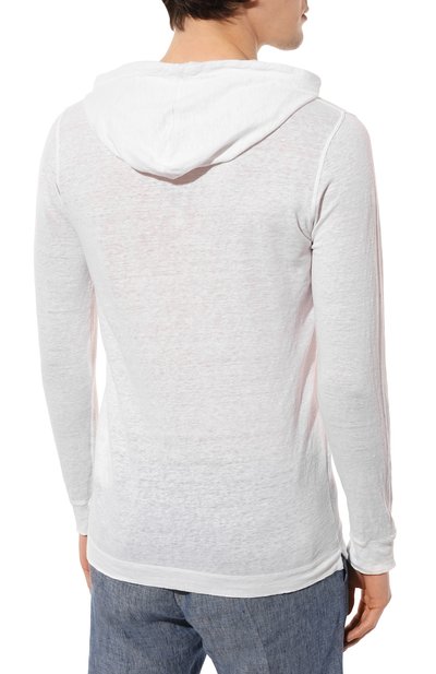 Льняной лонгслив-хенли 120% LINO, арт. Y0M7553/000E908/S00, фото 4