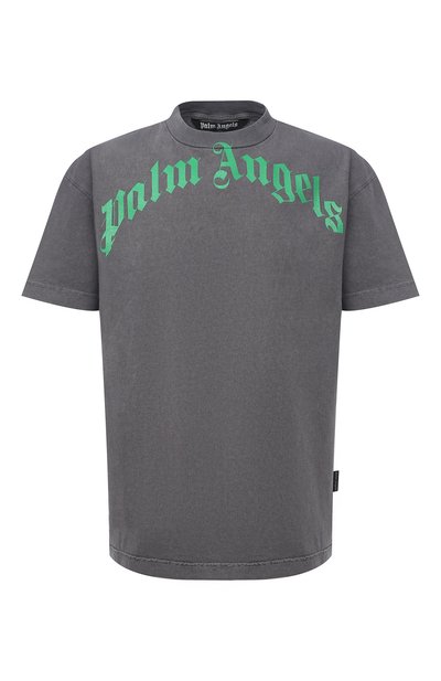 Хлопковая футболка PALM ANGELS, арт. PMAA001R21JER0081055, фото 1