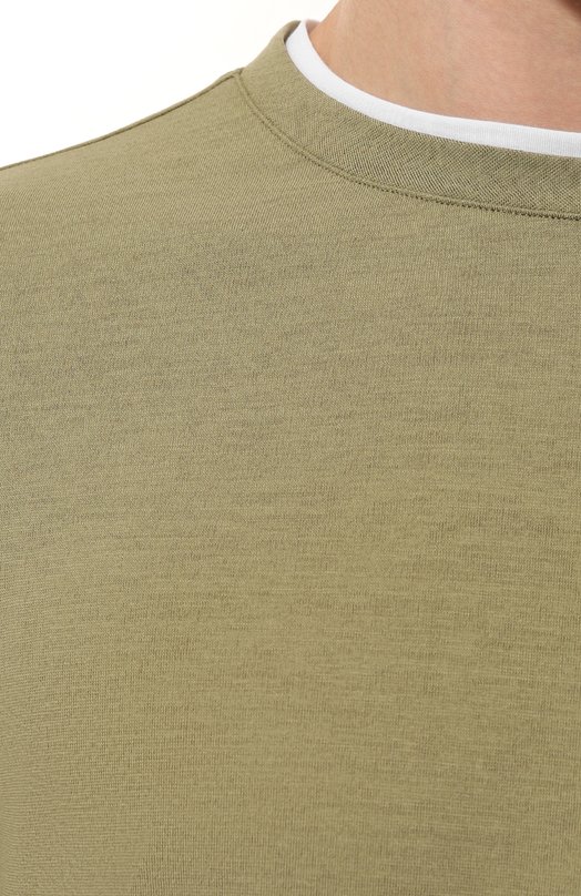 Хлопковая футболка Fradi Хаки, фото 5