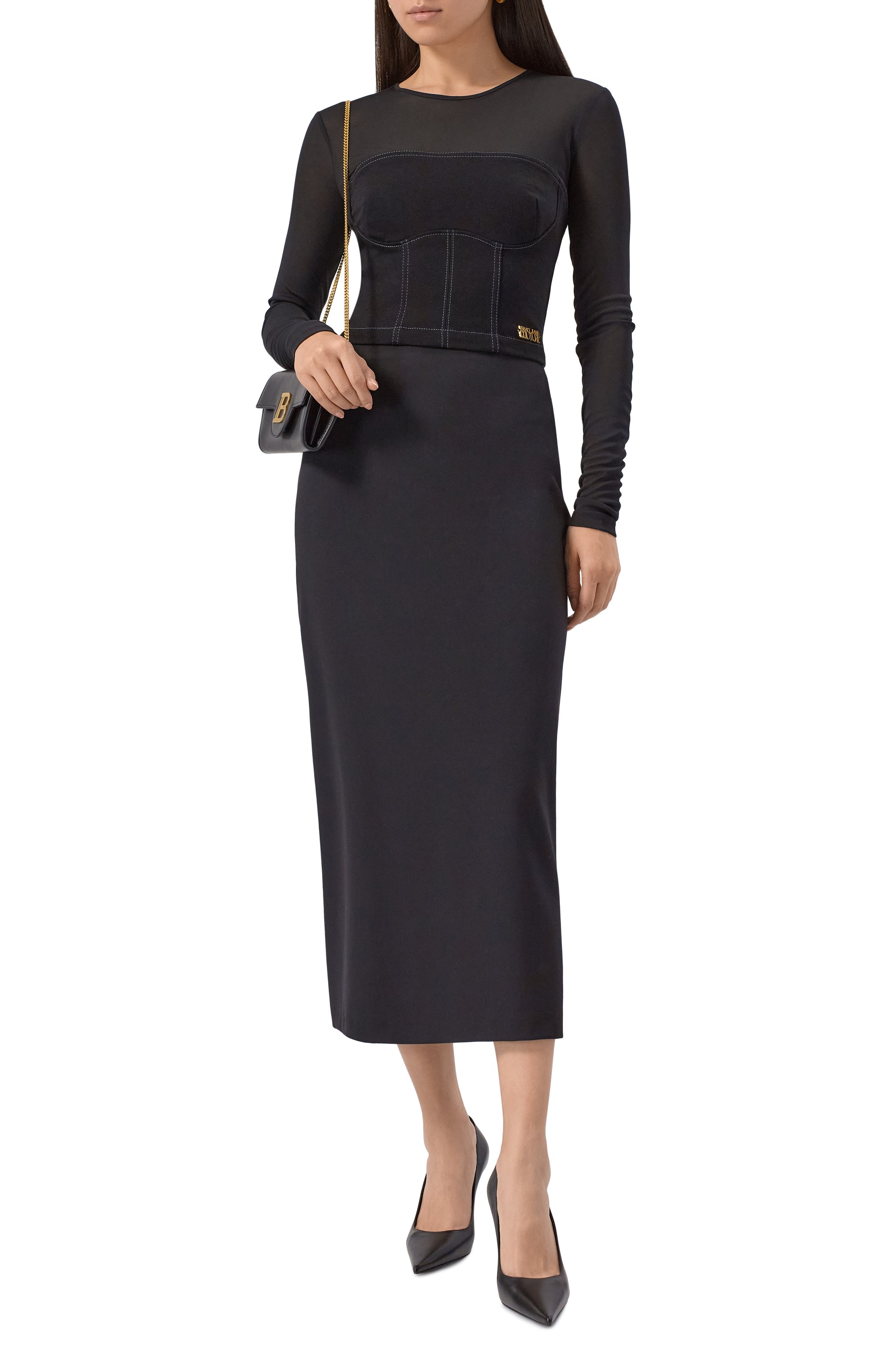 Джинсовый топ VERSACE JEANS COUTURE, арт. 79HAM252/DT037Q, фото 2