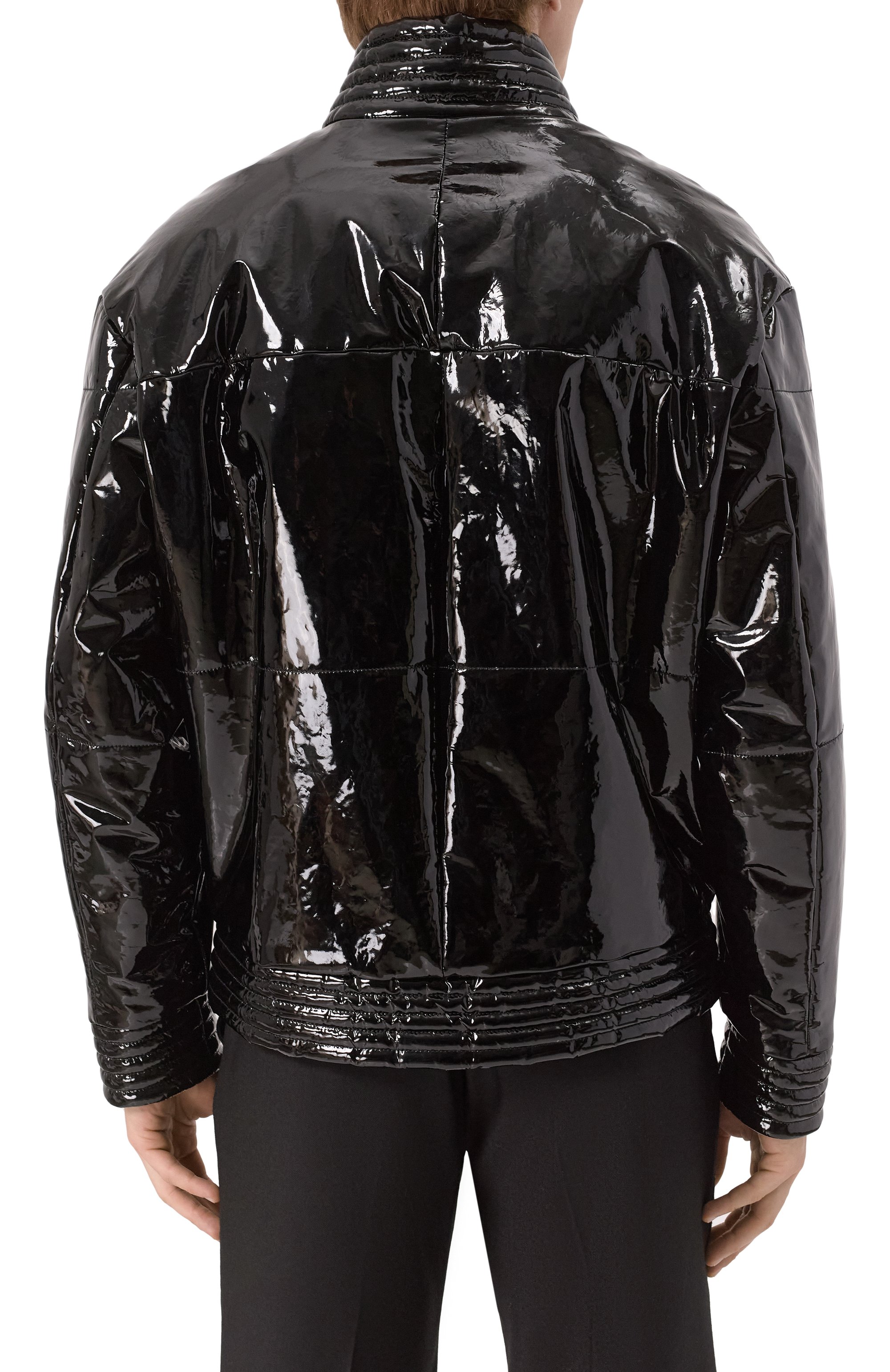 Кожаный пуховик с подкладкой из норки MVST, арт. FZECK-ES4380-1V, фото 4