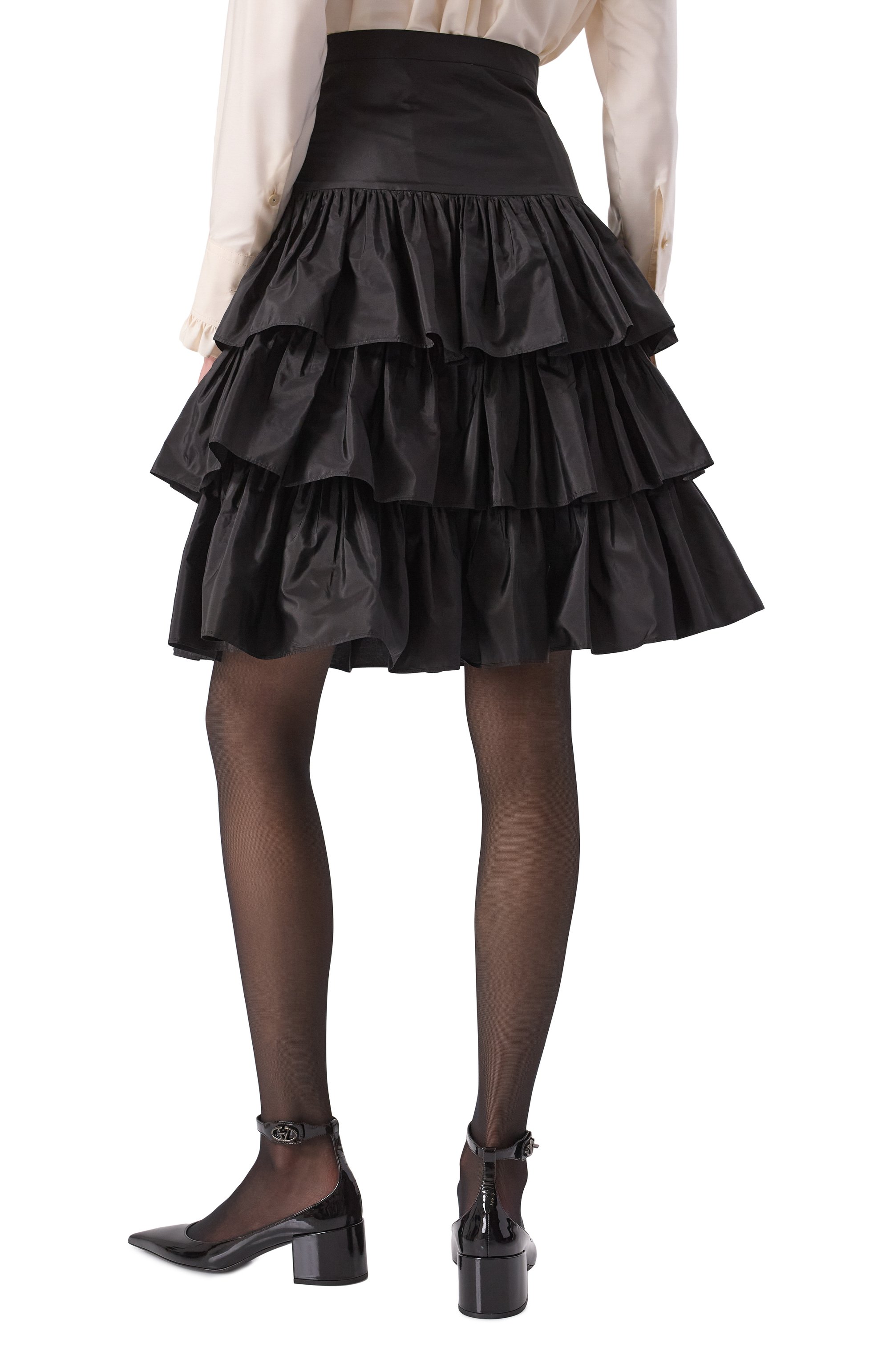 Шелковая юбка VALENTINO, арт. 6B3RACH1917, фото 4