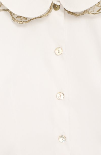 Хлопковая блуза с отделкой CAF, арт. 24.22-P0/9A-11A, фото 3