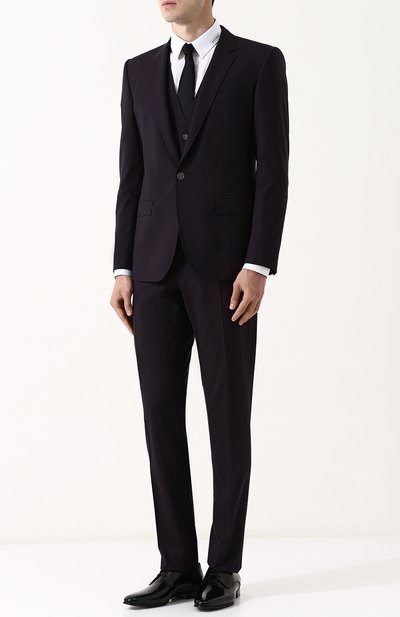 Хлопковая сорочка с воротником кент DOLCE & GABBANA, арт. G5EY2T/FU5GK, фото 2