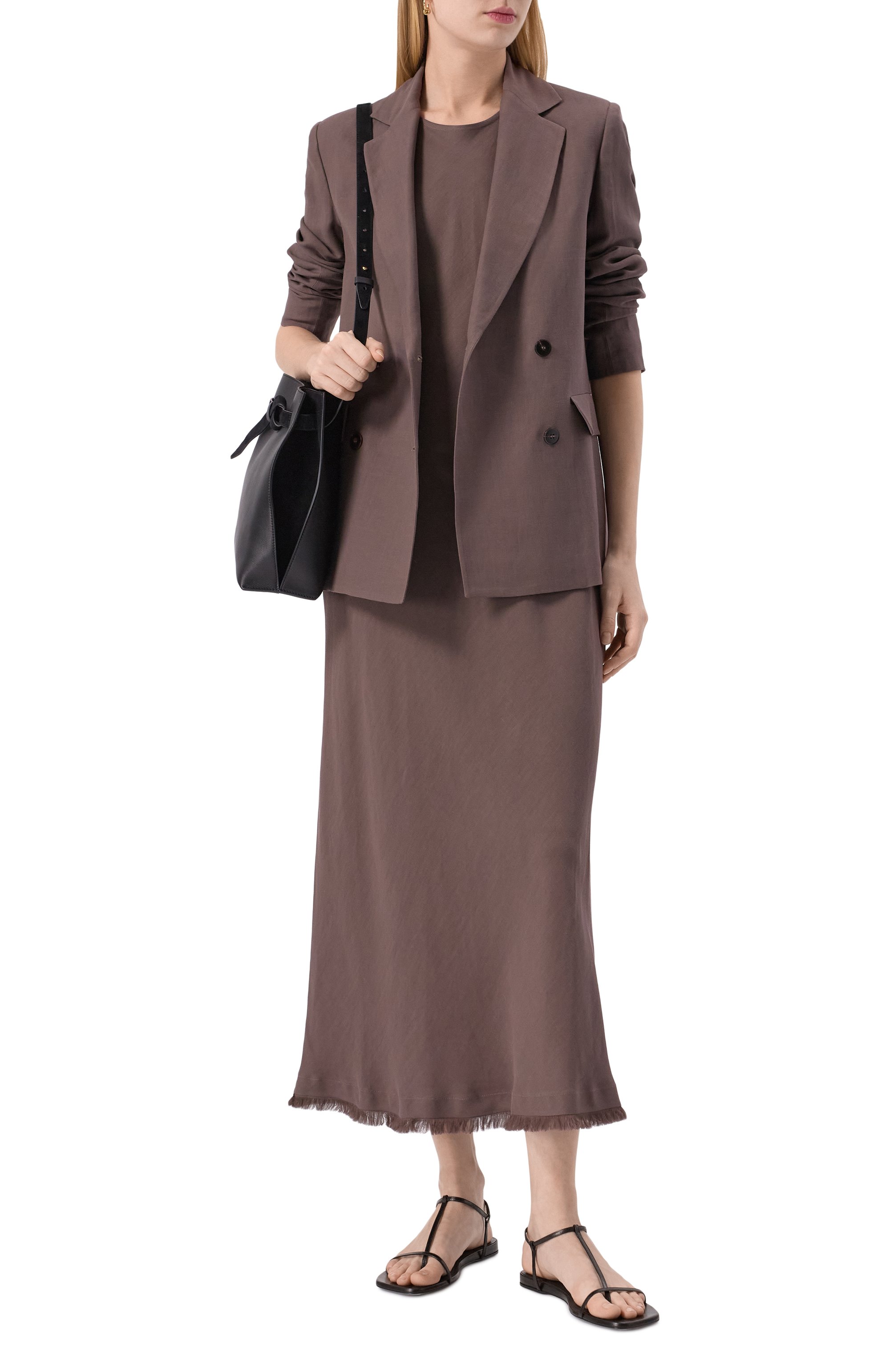 Жакет из вискозы и льна ANTONELLI FIRENZE, арт. N3565/935, фото 2