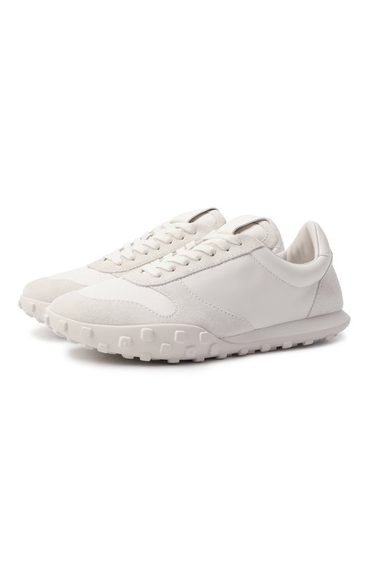 Кожаные кроссовки Moon Jil Sander J16WS0031/P7394 Белый J16WS0031/P7394
