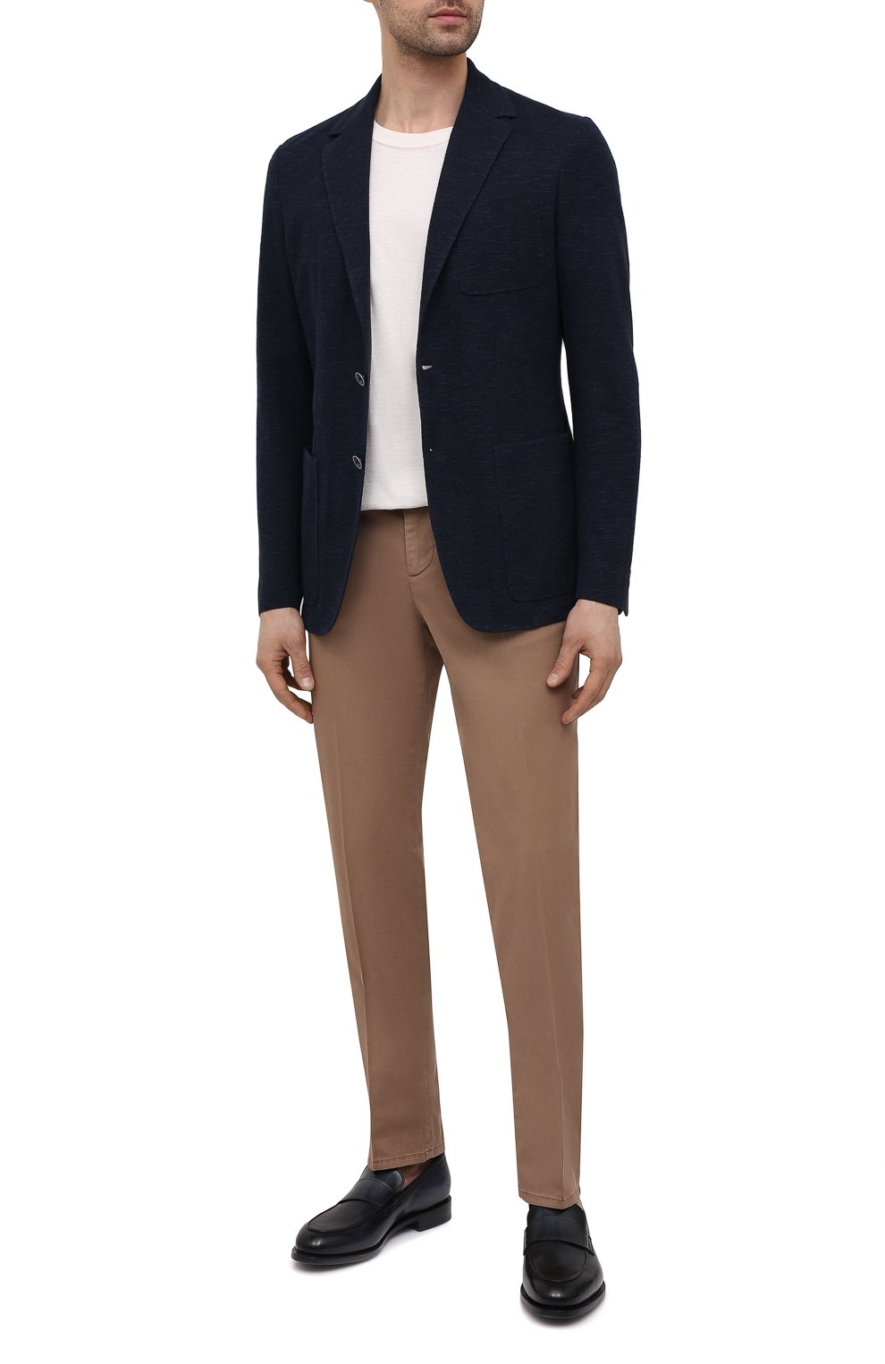 Пиджак из хлопка и льна CANALI, арт. J0147/JJ01975, фото 2