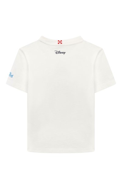 Хлопковая футболка MC2 SAINT BARTH белого цвета по цене 8735 руб., арт. STBK/TSHIRT B0Y/00346D, фото 2 Хлопковая футболка MC2 SAINT BARTH, арт. STBK/TSHIRT B0Y/00346D, фото 2