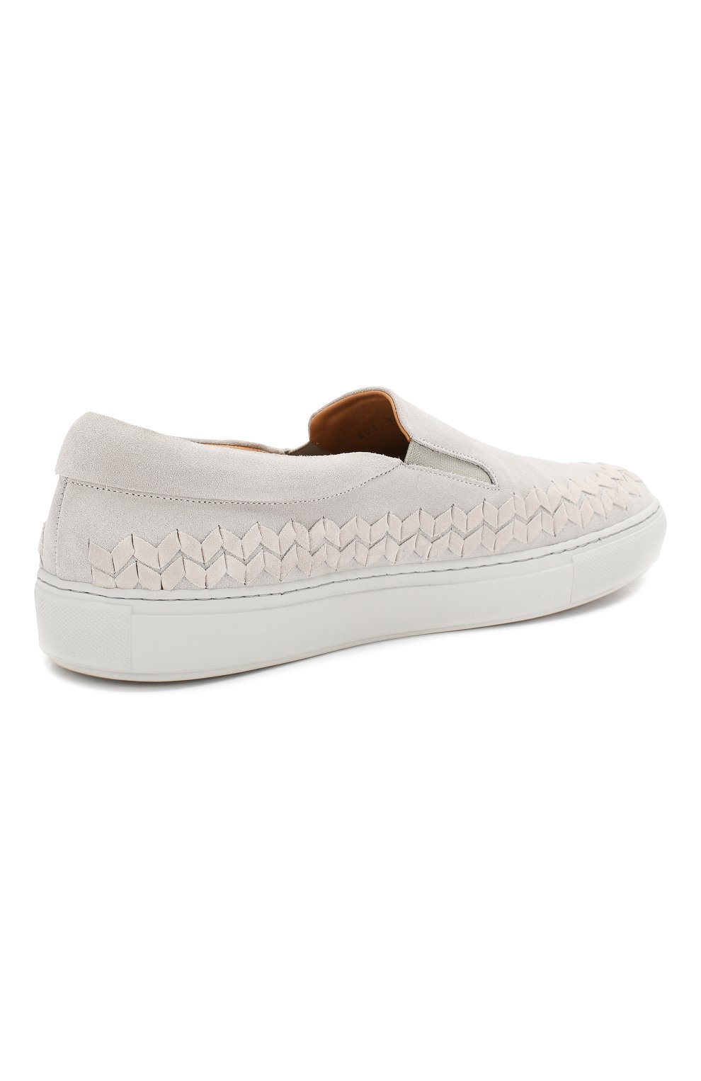 Замшевые слипоны GIORGIO ARMANI, арт. X2J125/XL902, фото 4