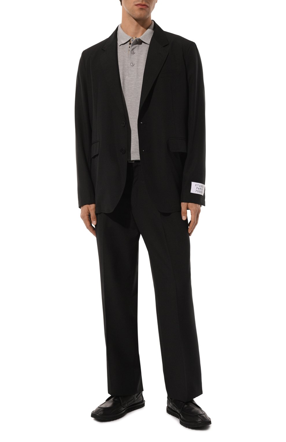 Хлопковое поло BURBERRY, арт. 8052966, фото 2