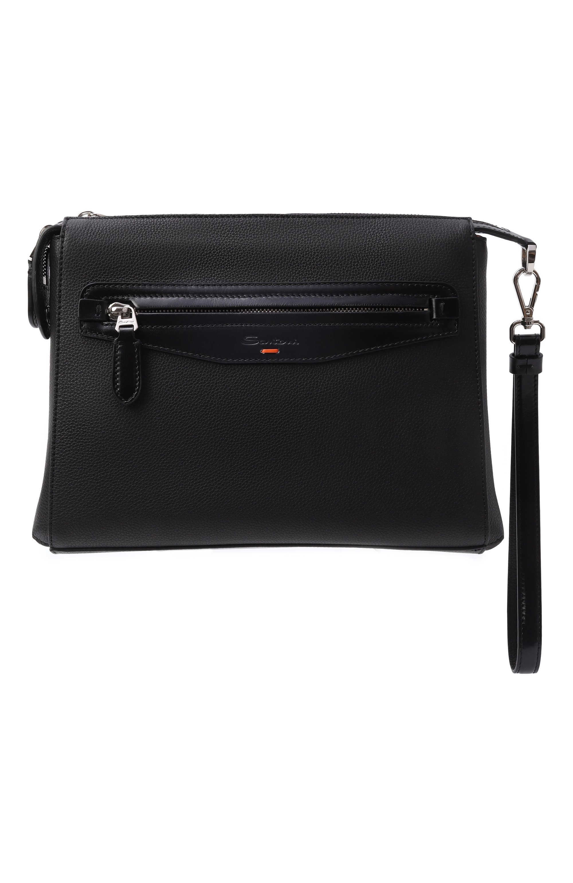 Кожаная папка для документов SANTONI черного цвета по цене 109000 руб., арт. UFPGA2872F0-ACSU, фото 1 Кожаная папка для документов SANTONI, арт. UFPGA2872F0-ACSU, фото 1