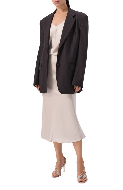 Атласный топ Dorothee Schumacher 049512 Кремовый  049512 Фото 2