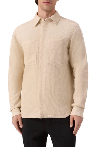 Вельветовая рубашка RICK OWENS, арт. RU02E1292/MLC, фото 3