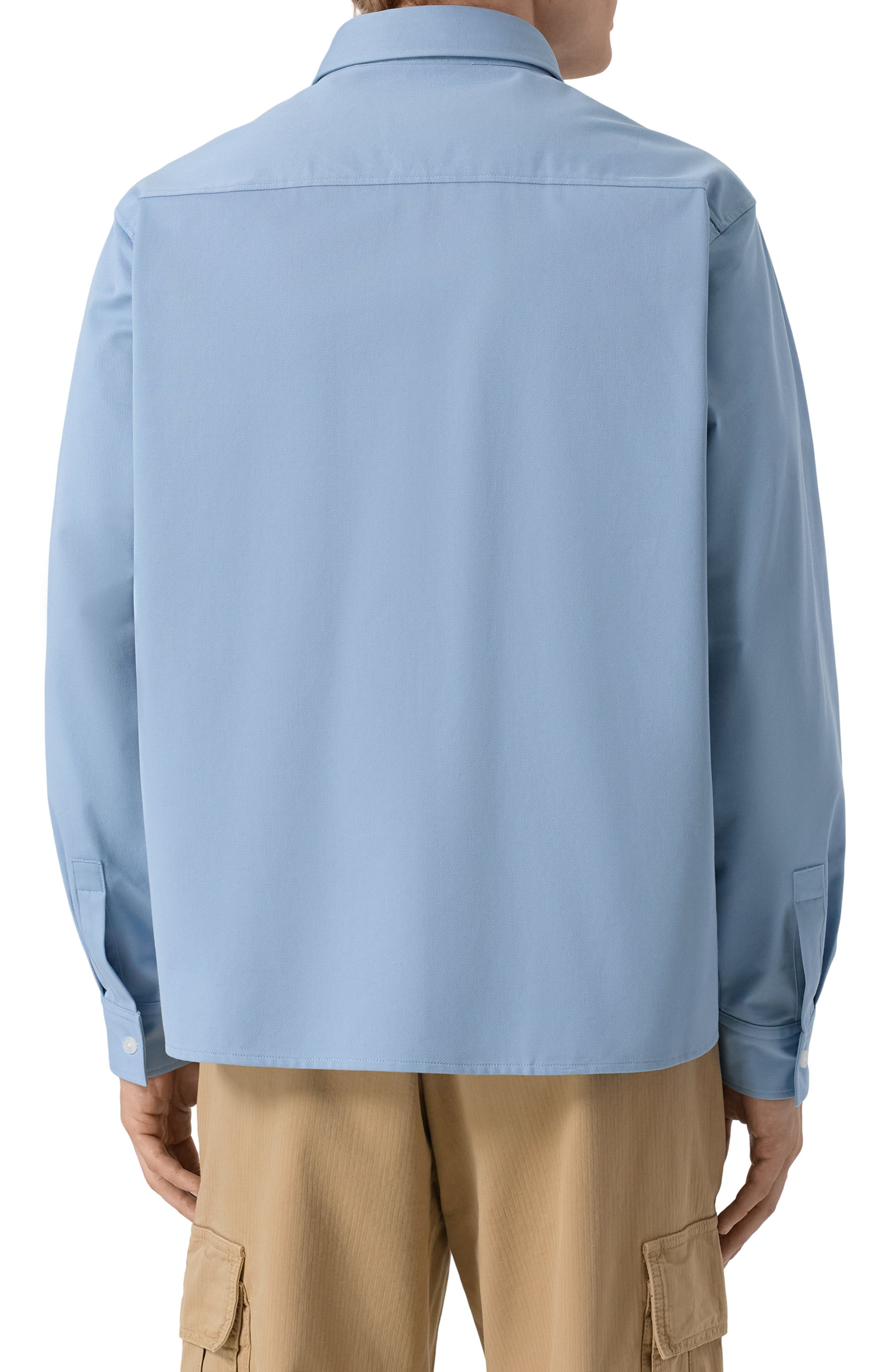 Хлопковая рубашка HUGO BLUE, арт. 50520001, фото 4