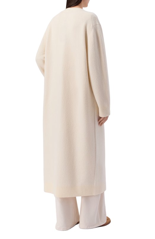 Шерстяной кардиган Windsor 52 DP639 10020543/30048299 Кремовый  52 DP639 10020543/30048299 Фото 4