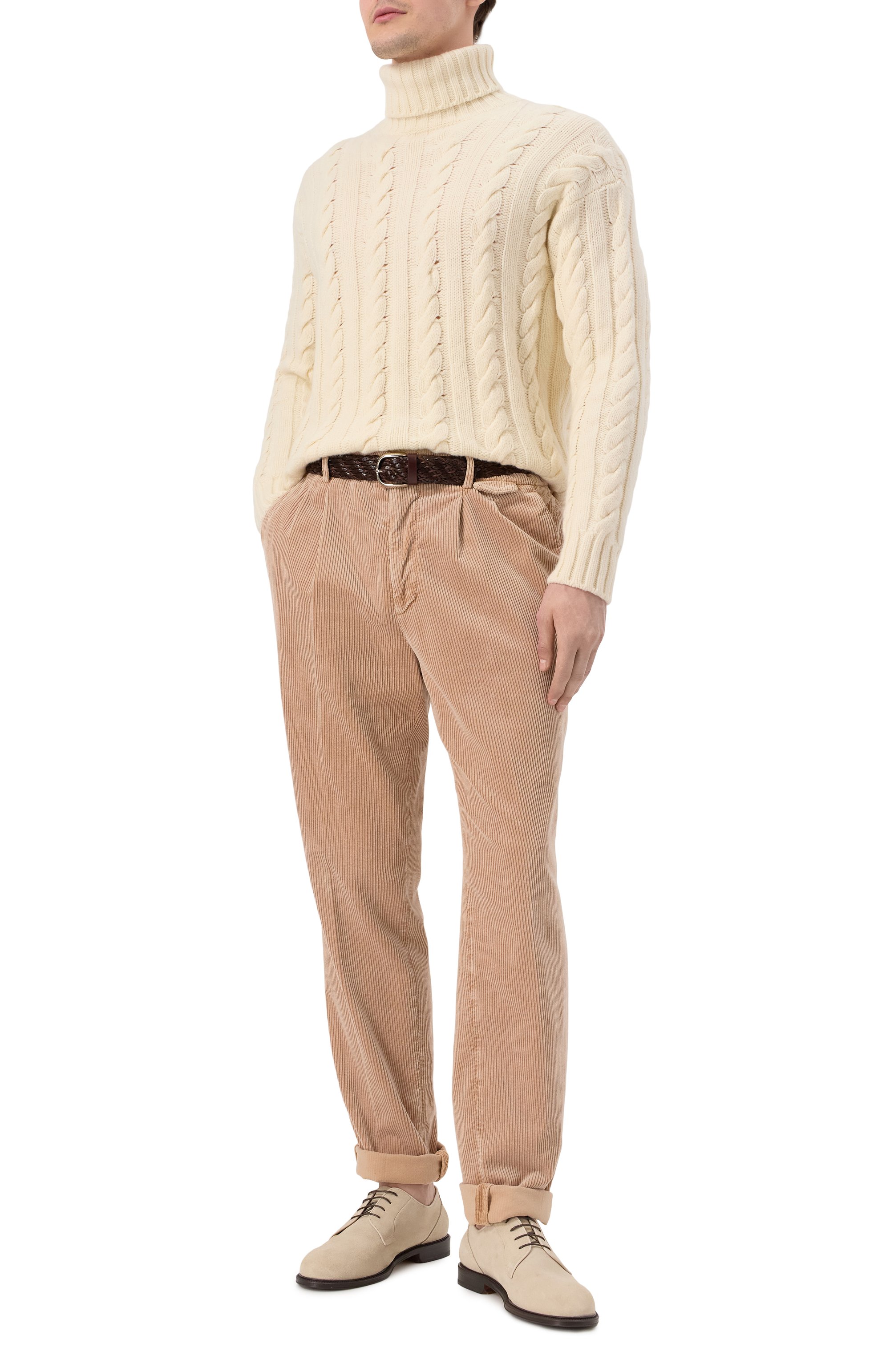 Замшевые дерби KITON, арт. USSA262N0013919, фото 2