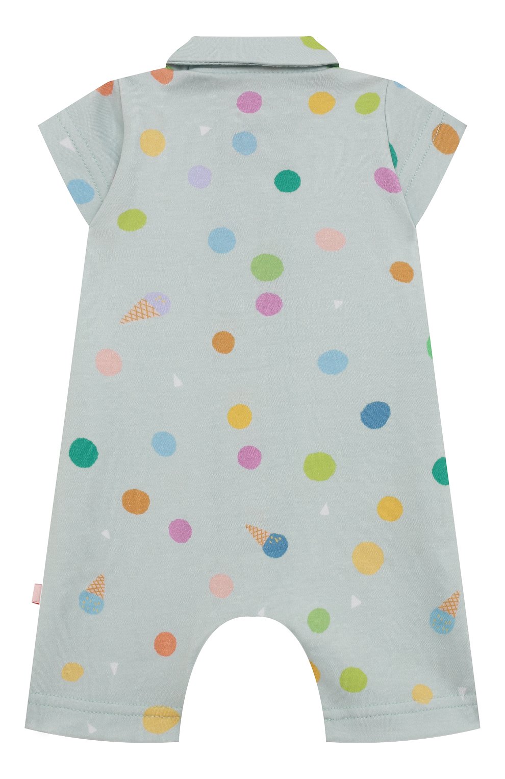 Хлопковый песочник TONY TOTS голубого цвета по цене 3890 руб., арт. RO001MIC, фото 2 Хлопковый песочник TONY TOTS, арт. RO001MIC, фото 2