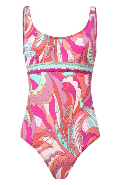 Женский слитный купальник с принтом EMILIO PUCCI, арт. 9EMC85/9E765