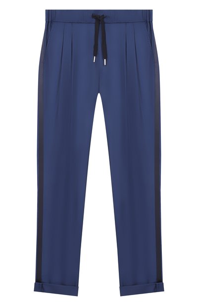 Шелковые брюки BRUNELLO CUCINELLI, арт. BR483S502B