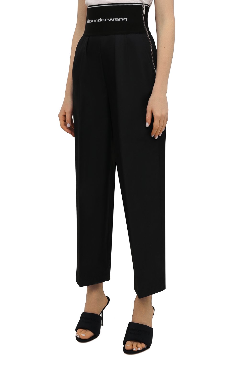 Хлопковые брюки ALEXANDER WANG, арт. 1WC2214357, фото 3