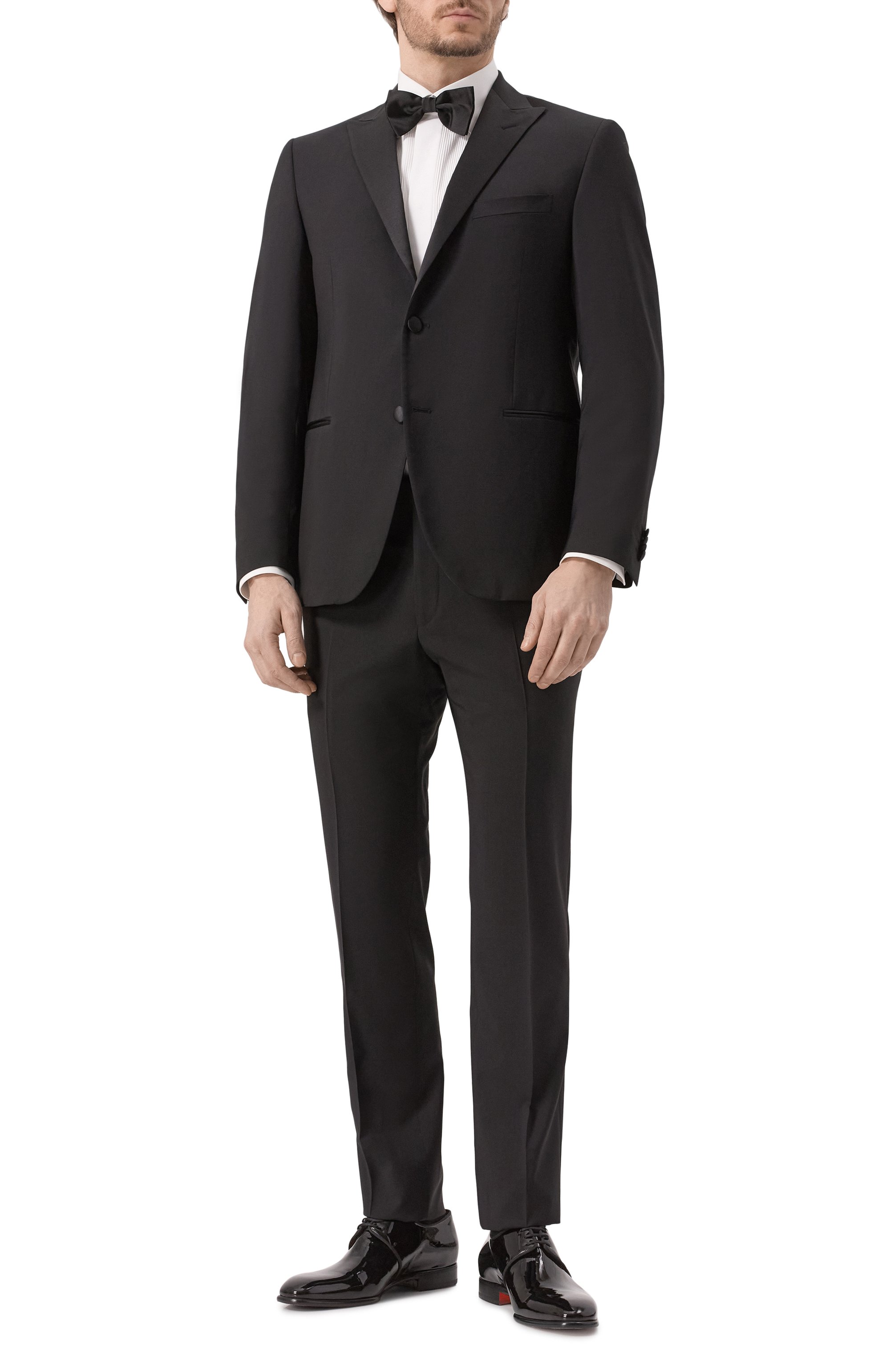 Шерстяной смокинг CORNELIANI, арт. 256T02-2594135_SET, фото 1