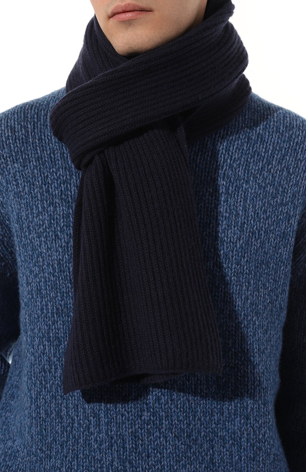 Шарф из шерсти и кашемира ZILLI, арт. KSC001M0281VERK00, фото 2