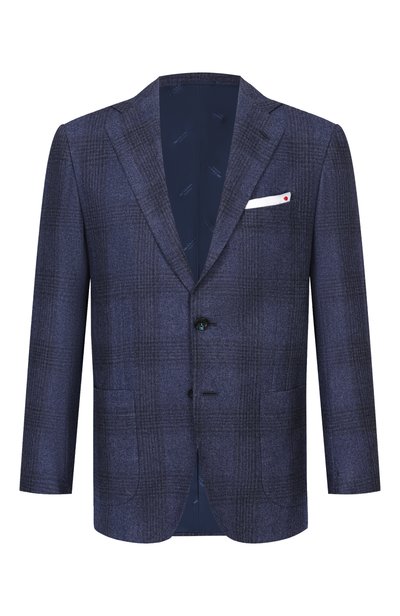 Мужской пиджак из кашемира и хлопка KITON, арт. UG81K0189I
